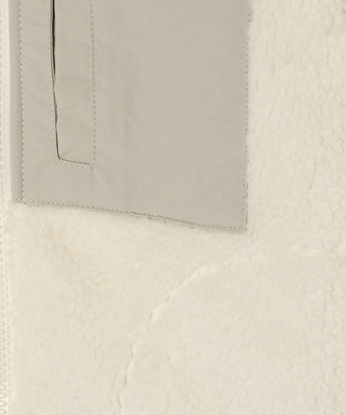 GLOBAL WORK（グローバルワーク）の「【キッズ】防風洗えるボアジャケット/917329（ブルゾン・キッズ・ブラック/オフホワイト/モカ・110cm/100cm/120cm/130cm/140cm）」の14枚目の写真