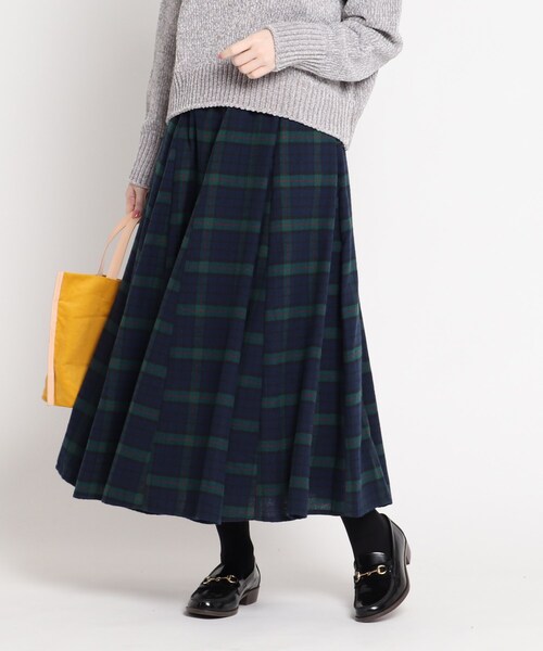 セール ウール調ガーゼフレアスカート スカート Dessin デッサン のファッション通販 Zozotown