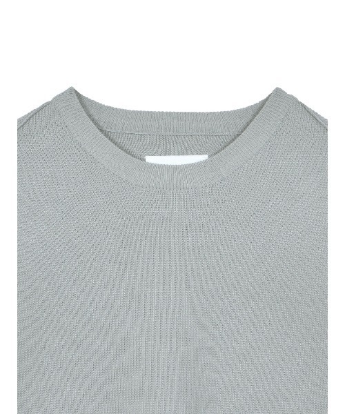 Ameri グレーニット Ameri（アメリ）の「3WAY MINK TOUCH KNIT TOP（ニット/セーター