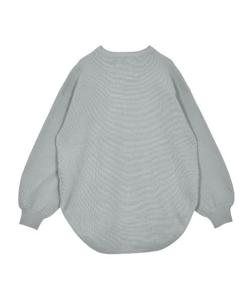 ニット/セーター ameri BICOLOR BOTTLE NECK TOP Ameri（アメリ）の「WIDE STRIPE KNIT TOP（ニット/セーター）」 - WEAR