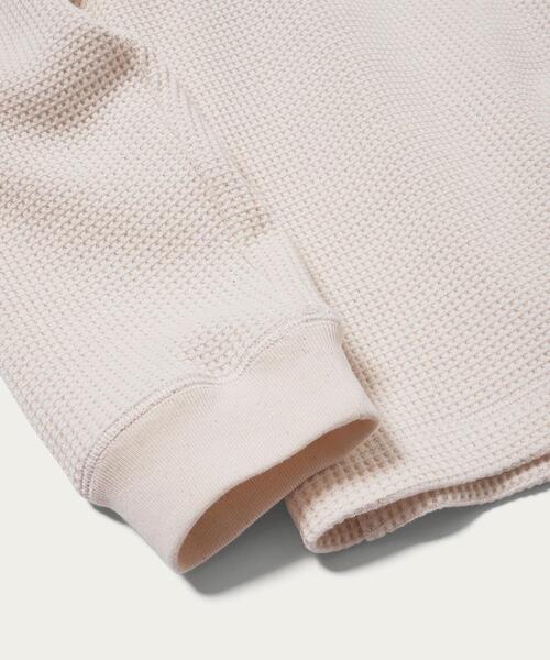 UNITED ARROWS & SONS（ユナイテッドアローズアンドサンズ）の「UNITED ARROWS & SONS（ユナイテッドアローズ＆サンズ）THERMAL CREW†（Tシャツ/カットソー・メンズ・ブラック/オフホワイト/ケリー・S/M/L/XL）」の21枚目の写真