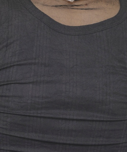 FILL THE BILL（フィルザビル）の「【FILL THE BILL(フィルザビル)】シアータートルチュールネック/205-211025（Tシャツ/カットソー・レディース・ミント/ブラック/パープル・FREE）」の9枚目の写真