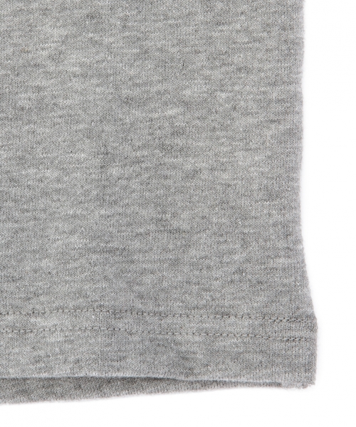 green label relaxing（グリーンレーベルリラクシング）の「【KIDS】ミニウラケ ヒゲ ロングスリーブ（スウェット・キッズ・グレー/マスタード・125/115/105/95）」の6枚目の写真