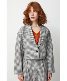 MOUSSY | SPRING CROPPED ジャケット(テーラードジャケット)