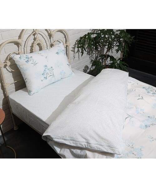 フローラル掛け布団カバー（ダブル）（寝具）｜LAURA ASHLEY（ローラ