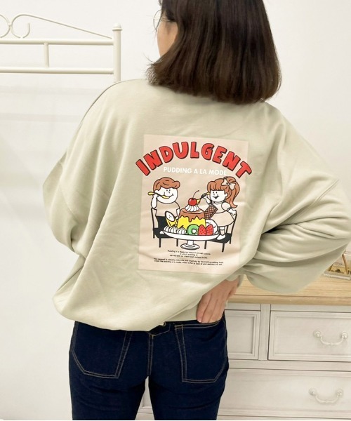apres jour（アプレジュール）の「袖ボリュームスウェット【ZOZOTOWN限定アイテム】（スウェット・レディース・クリーム/ブラック系その他/アイボリー/ラベンダー/ホワイト系その他2/ミント/ホワイト系その他/ブラック/モカ/ダークブルー・X-LARGE/フリー）」の8枚目の写真