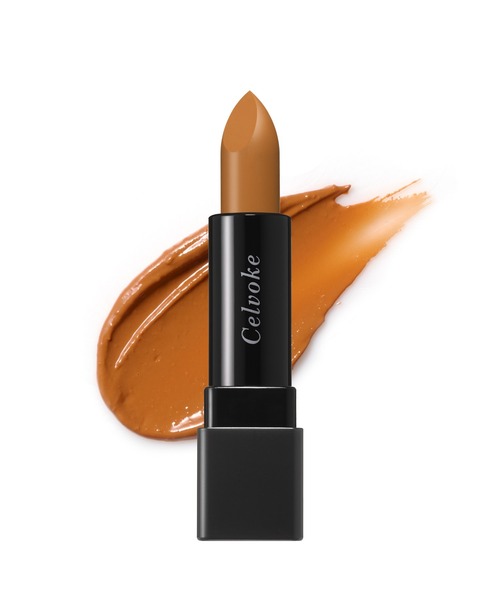 Celvoke（セルヴォーク）の「Celvoke / ディグニファイド リップス（口紅/リップティント/グロス・レディース・02 ピンク/03 ベージュ/０１ レッド/０６ タンジェリン/１０ レンガ/１１ ダークレッド/１２ シアーレッド/１３ パッションピンク/１４ コーラル/１５ ワイン/０４ ピンクブラウン/０９ テラコッタ（通常デザイン）/２３ シアーサンド/２９ キャメル/３４ シャインキャメル/３６ ローズフィーバー（限定パッケージ）/３７ サンセットシェンナ（限定パッケージ）/３６ ローズフィーバー/０９ テラコッタ（限定デザイン）/EX16 ヌードモカ（限定デザイン）/３７ サンセットシェンナ・FREE）」の6枚目の写真