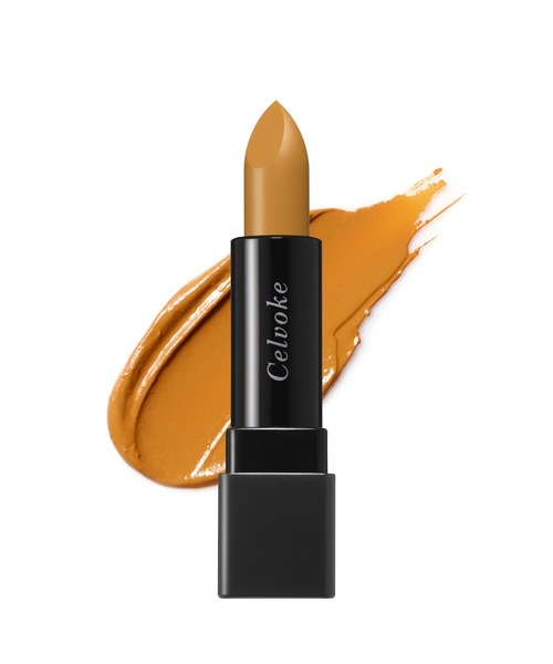 Celvoke（セルヴォーク）の「Celvoke / ディグニファイド リップス（口紅/リップティント/グロス・レディース・02 ピンク/03 ベージュ/０１ レッド/０６ タンジェリン/１０ レンガ/１１ ダークレッド/１２ シアーレッド/１３ パッションピンク/１４ コーラル/１５ ワイン/０４ ピンクブラウン/０９ テラコッタ（通常デザイン）/２３ シアーサンド/２９ キャメル/３４ シャインキャメル/３６ ローズフィーバー（限定パッケージ）/３７ サンセットシェンナ（限定パッケージ）/３６ ローズフィーバー/０９ テラコッタ（限定デザイン）/EX16 ヌードモカ（限定デザイン）/３７ サンセットシェンナ・FREE）」の3枚目の写真