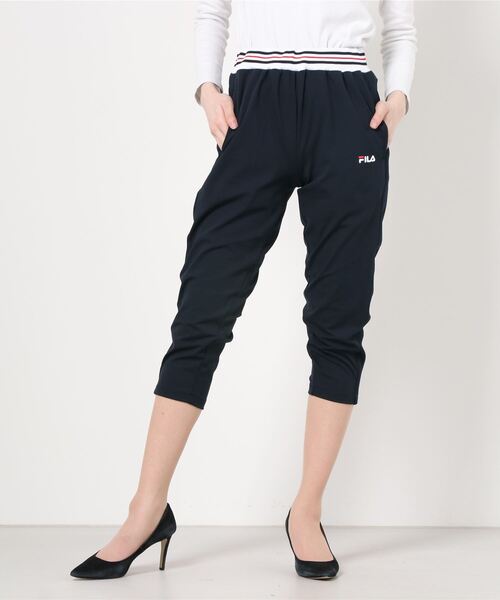FILA(フィラ)の「フィラ FILA ジャージパンツ(その他パンツ・レディース・ブラック/ネイビー・S/XL/L/M)」の2枚目の写真