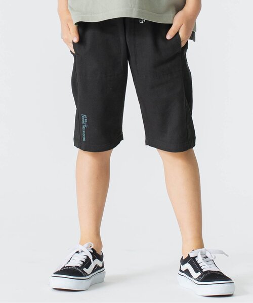 BREEZE（ブリーズ）の「サイド切替ハーフパンツ 6分丈（その他パンツ・キッズ・レッド/カーキ/サックスブルー/イエロー/チャコール・130/140/150/90/100/120/110）」の2枚目の写真