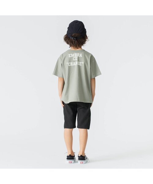 BREEZE（ブリーズ）の「サイド切替ハーフパンツ 6分丈（その他パンツ・キッズ・レッド/カーキ/サックスブルー/イエロー/チャコール・130/140/150/90/100/120/110）」の19枚目の写真