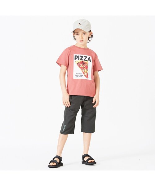 BREEZE（ブリーズ）の「サイド切替ハーフパンツ 6分丈（その他パンツ・キッズ・レッド/カーキ/サックスブルー/イエロー/チャコール・130/140/150/90/100/120/110）」の20枚目の写真