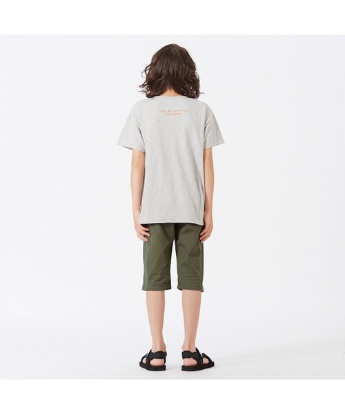 BREEZE（ブリーズ）の「サイド切替ハーフパンツ 6分丈（その他パンツ・キッズ・レッド/カーキ/サックスブルー/イエロー/チャコール・130/140/150/90/100/120/110）」の22枚目の写真