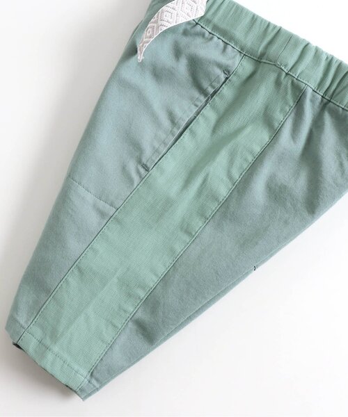 BREEZE（ブリーズ）の「サイド切替ハーフパンツ 6分丈（その他パンツ・キッズ・レッド/カーキ/サックスブルー/イエロー/チャコール・130/140/150/90/100/120/110）」の6枚目の写真