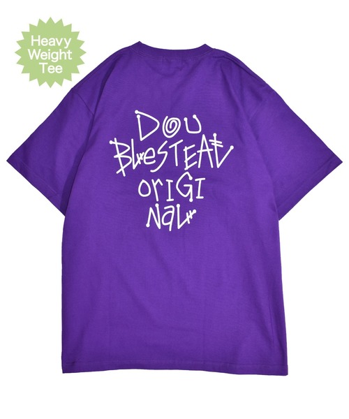 DOUBLE STEAL（ダブルスティール）の「Tagging Original LOGO ヘビーウェイト Tシャツ（Tシャツ/カットソー・メンズ・ホワイト×グリーン/ブラック×ホワイト/パープル/ホワイト×ブラック/ブラック×グリーン・XX-LARGE/X-LARGE/LARGE/MEDIUM）」の20枚目の写真