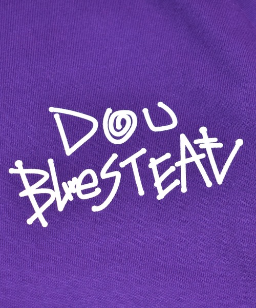 DOUBLE STEAL（ダブルスティール）の「Tagging Original LOGO ヘビーウェイト Tシャツ（Tシャツ/カットソー・メンズ・ホワイト×グリーン/ブラック×ホワイト/パープル/ホワイト×ブラック/ブラック×グリーン・XX-LARGE/X-LARGE/LARGE/MEDIUM）」の21枚目の写真