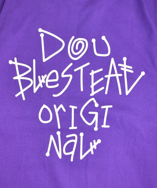 DOUBLE STEAL（ダブルスティール）の「Tagging Original LOGO ヘビーウェイト Tシャツ（Tシャツ/カットソー・メンズ・ホワイト×グリーン/ブラック×ホワイト/パープル/ホワイト×ブラック/ブラック×グリーン・XX-LARGE/X-LARGE/LARGE/MEDIUM）」の22枚目の写真