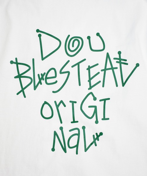 DOUBLE STEAL（ダブルスティール）の「Tagging Original LOGO ヘビーウェイト Tシャツ（Tシャツ/カットソー・メンズ・ホワイト×グリーン/ブラック×ホワイト/パープル/ホワイト×ブラック/ブラック×グリーン・XX-LARGE/X-LARGE/LARGE/MEDIUM）」の17枚目の写真