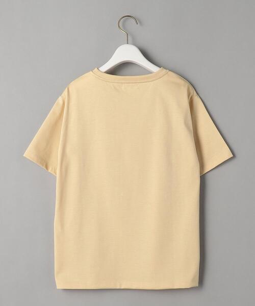 BEAUTY&YOUTH UNITED ARROWS（ビューティーアンドユースユナイテッドアローズ）の「BY コットンクルーネックTシャツ（Tシャツ/カットソー・レディース・ホワイト/ブラック/クリーム・SMALL/MEDIUM）」の5枚目の写真