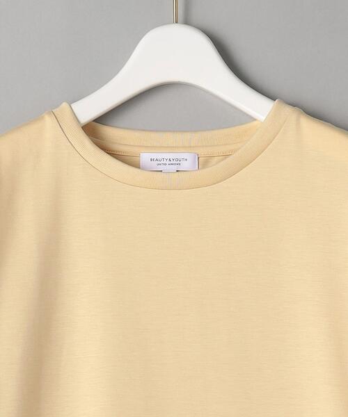 BEAUTY&YOUTH UNITED ARROWS（ビューティーアンドユースユナイテッドアローズ）の「BY コットンクルーネックTシャツ（Tシャツ/カットソー・レディース・ホワイト/ブラック/クリーム・SMALL/MEDIUM）」の10枚目の写真