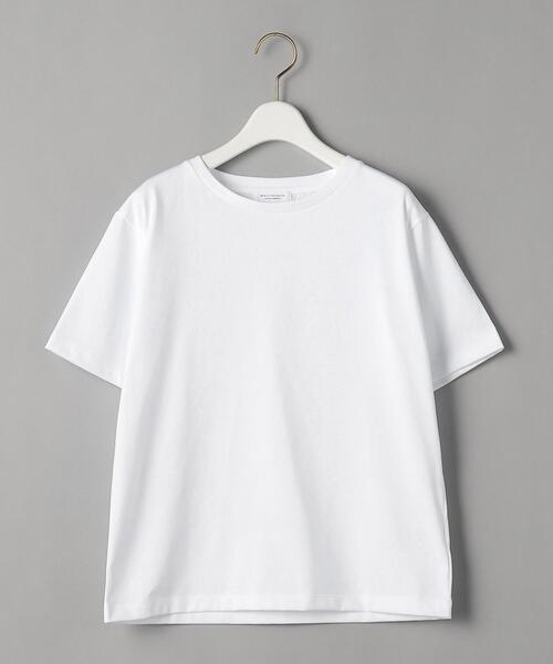 BEAUTY&YOUTH UNITED ARROWS（ビューティーアンドユースユナイテッドアローズ）の「BY コットンクルーネックTシャツ（Tシャツ/カットソー・レディース・ホワイト/ブラック/クリーム・SMALL/MEDIUM）」の17枚目の写真