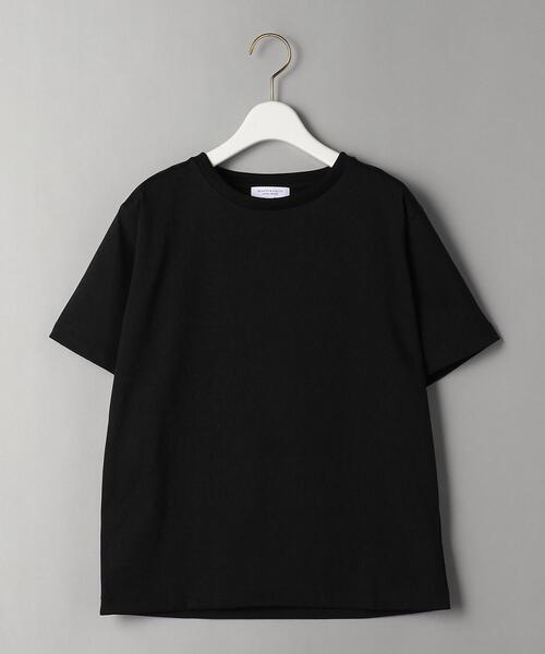 BEAUTY&YOUTH UNITED ARROWS（ビューティーアンドユースユナイテッドアローズ）の「BY コットンクルーネックTシャツ（Tシャツ/カットソー・レディース・ホワイト/ブラック/クリーム・SMALL/MEDIUM）」の20枚目の写真