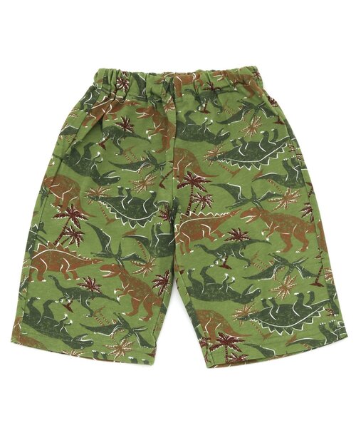 Ampersand（アンパサンド）の「ルームウェアセット（ロゴT・恐竜）（ルームウェア/パジャマ・キッズ・グリーン/チャコール/キナリ・90/100/110/120/80/130/140）」の14枚目の写真