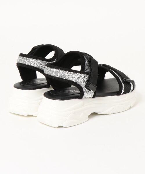 SUNNY ROOM（サニールーム）の「【厚底】セパレートスニーカーサンダル　2015【スポサン】（サンダル・レディース・ブラック/シルバー/ネイビー・L/LL/M/S）」の5枚目の写真