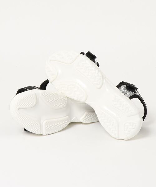 SUNNY ROOM（サニールーム）の「【厚底】セパレートスニーカーサンダル　2015【スポサン】（サンダル・レディース・ブラック/シルバー/ネイビー・L/LL/M/S）」の4枚目の写真