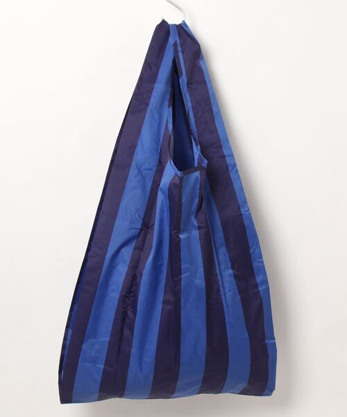 BAGGU ブルー　レザー　エコバッグ　美品 バグー BAGGU（バグー）の「BIG BAGGU（エコバッグ/サブバッグ）」 - WEAR