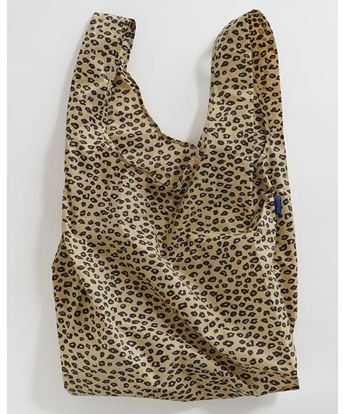 BAGGU(バグー)の「BIG BAGGU(エコバッグ/サブバッグ・レディース・レオパード/サックスブルー/ネイビー・FREE)」の5枚目の写真