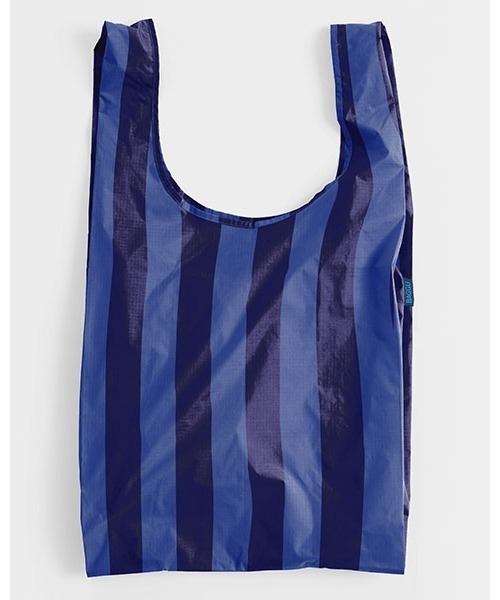 BAGGU ブルー　レザー　エコバッグ　美品 バグー BAGGU（バグー）の「BIG BAGGU（エコバッグ/サブバッグ）」 - WEAR