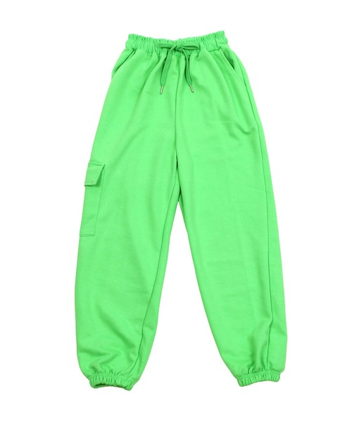 Figments（フィグメンツ）の「サイドポケットスウェットパンツ（その他パンツ・レディース・グレー/グリーン・FREE）」の6枚目の写真