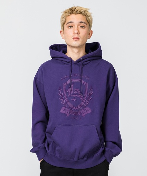 【セール】EMBROIDERY CREST PULLOVER HOODED SWEAT（パーカー）｜XLARGE（エクストララージ）の