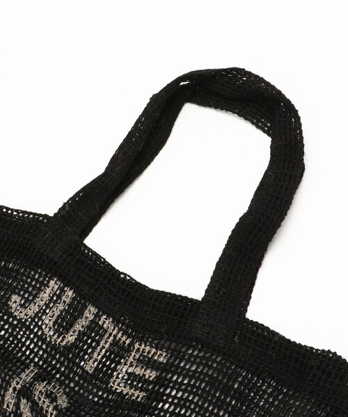 FREAK'S STORE（フリークスストア）の「MAISON BENGAL/メイゾン・ベンガル ジュートメッシュトートバッグ（トートバッグ・レディース・ブラック/ベージュ・ONE SIZE）」の8枚目の写真