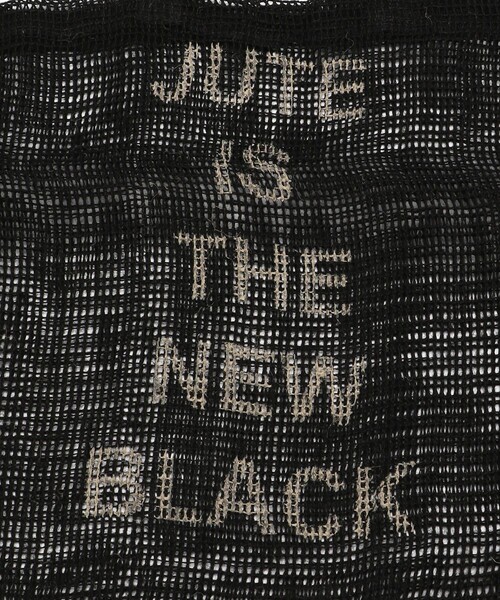 FREAK'S STORE（フリークスストア）の「MAISON BENGAL/メイゾン・ベンガル ジュートメッシュトートバッグ（トートバッグ・レディース・ブラック/ベージュ・ONE SIZE）」の9枚目の写真