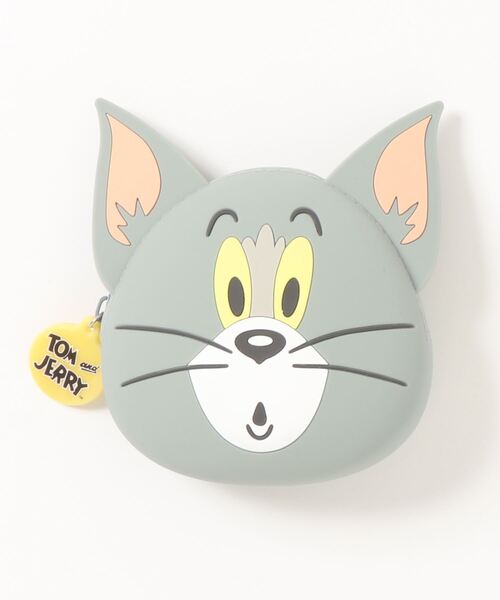 Tom＆Jerry（トムアンドジェリー）の「【公式】TOMandJERRY　フェイスダイカットシリコンポーチ（ポーチ・レディース・ブラウン/グレー/ライトグレー・FREE）」の6枚目の写真