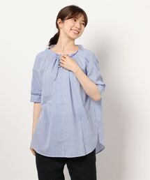 Lugnoncure | フリル衿ギャザーブラウス(シャツ/ブラウス)