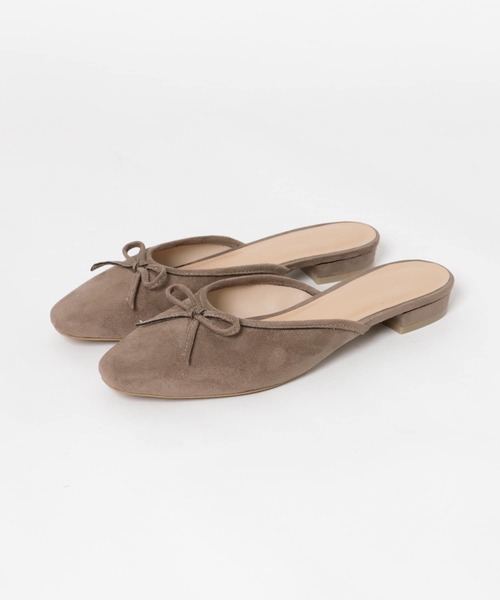 URBAN RESEARCH Sonny Label(アーバンリサーチサニーレーベル)の「スエードバレエミュールサンダル(サンダル・レディース・キャメル/ブラック/グレー系その他・23.5/24/23)」の10枚目の写真