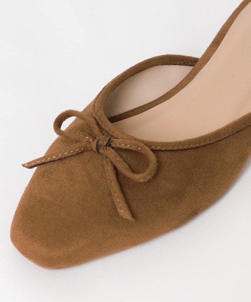 URBAN RESEARCH Sonny Label(アーバンリサーチサニーレーベル)の「スエードバレエミュールサンダル(サンダル・レディース・キャメル/ブラック/グレー系その他・23.5/24/23)」の13枚目の写真
