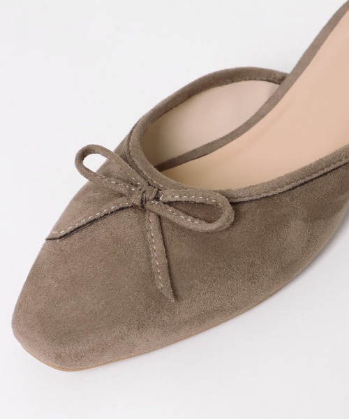 URBAN RESEARCH Sonny Label(アーバンリサーチサニーレーベル)の「スエードバレエミュールサンダル(サンダル・レディース・キャメル/ブラック/グレー系その他・23.5/24/23)」の8枚目の写真