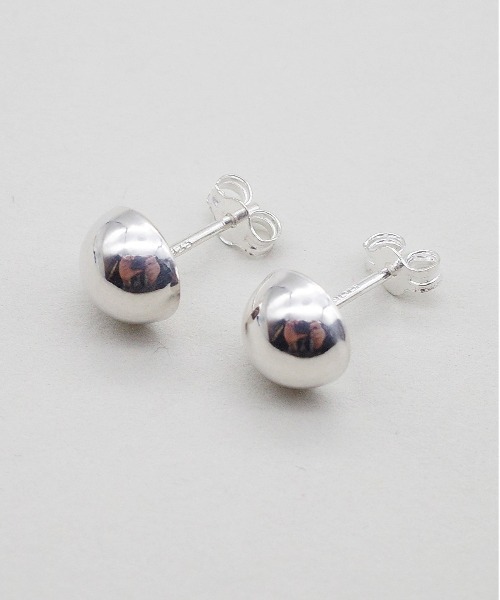 SIGNAL（シグナル）の「【SIGNAL/シグナル】silver925 ハーフボールピアス / シルバー925（ピアス（両耳用）・レディース・シルバー・FREE）」の11枚目の写真