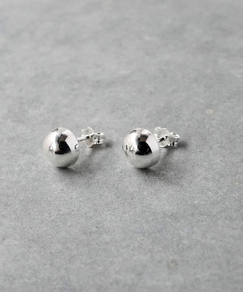 SIGNAL（シグナル）の「【SIGNAL/シグナル】silver925 ハーフボールピアス / シルバー925（ピアス（両耳用）・レディース・シルバー・FREE）」の20枚目の写真