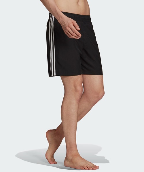 adidas(アディダス)の「アディカラー クラシックス スリーストライプ スイムショーツ / 夏服 / ワンポイント / アディダスオリジナルス adidas Originals(水着・メンズ・ブラック/グリーン/ブルー系その他/レッド/グリーン系その他/オレンジ・SMALL/MEDIUM/LARGE/X-LARGE/XX-LARGE/X-SMALL/XXX-LARGE)」の7枚目の写真