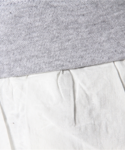 CIAOPANIC（チャオパニック）の「【Ciaopanic】ヘムレースフリルPO（Tシャツ/カットソー・レディース・グレー/ブラック/ネイビー・FREE）」の10枚目の写真