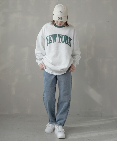 SPINNS（スピンズ）の「ハイウエスト ストレートパンツ（その他パンツ・レディース・ベージュ/ブラック/オフホワイト/インディゴブルー/ブラック系その他/ブルー系その他/アイボリー/グレイッシュベージュ・M/S）」の12枚目の写真