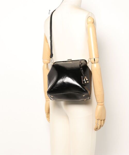 SAC（サック）の「口金ショルダ　ショルダーバッグ  SAC unit（ショルダーバッグ・レディース・ブラック/キャメル/グリーン/グレー・FREE）」の8枚目の写真