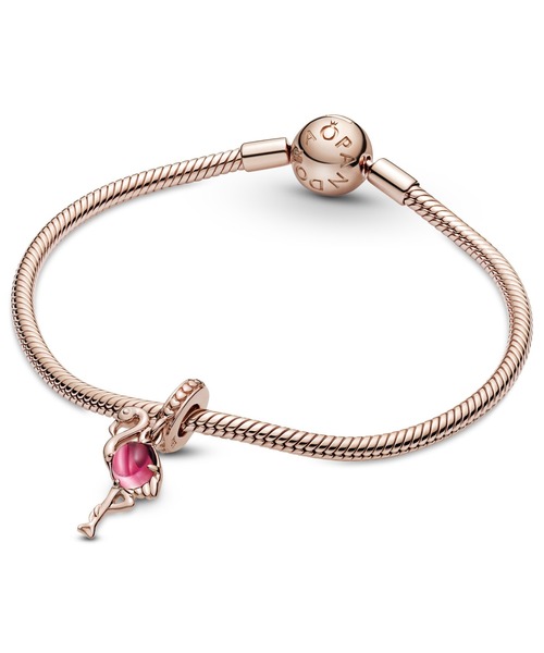 PANDORA（パンドラ）の「ピンク ムラーノ ガラス フラミンゴ