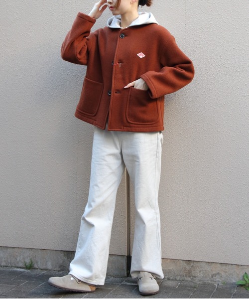 DANTON（ダントン）の「DANTON/ダントン ウールカラーレスジャケット