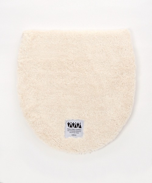 LAKOLE（ラコレ）の「【抗菌防臭】温水便座用フタカバー / 953637（バス/トイレグッズ・レディース・ダークブラウン/桜/グリーン/ホワイト・FREE）」の2枚目の写真
